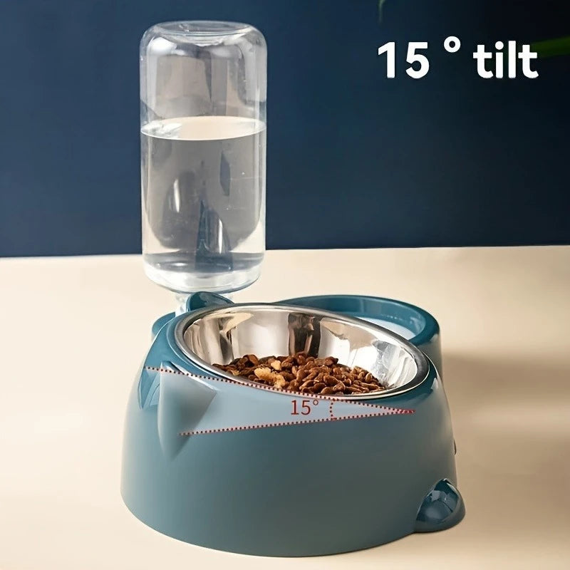 Automatic Pet Feeder and Water Dispenser
