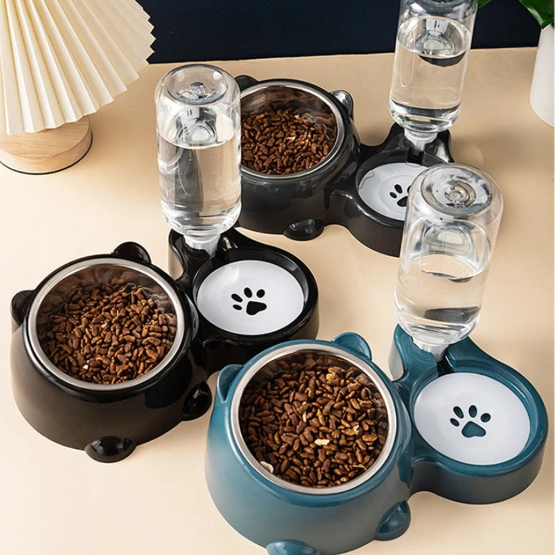 Automatic Pet Feeder and Water Dispenser