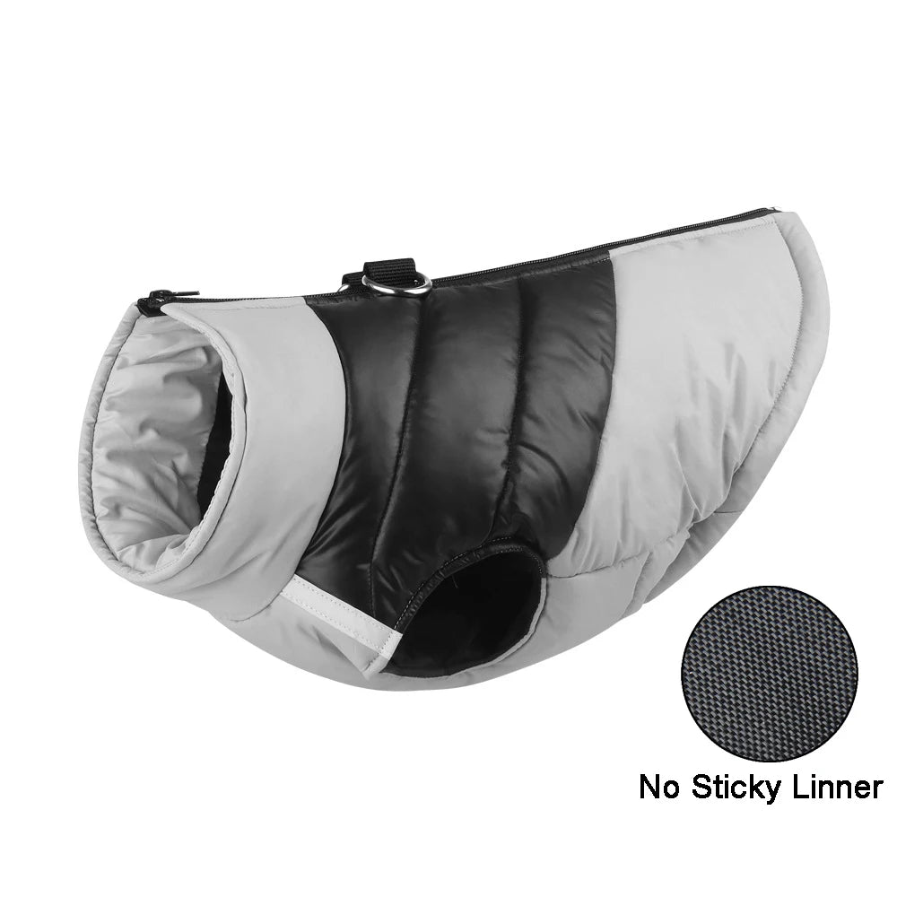 Warm Jacket For Small, Medium and Large Dogs Like Pug - Chihuahua - French Bulldog