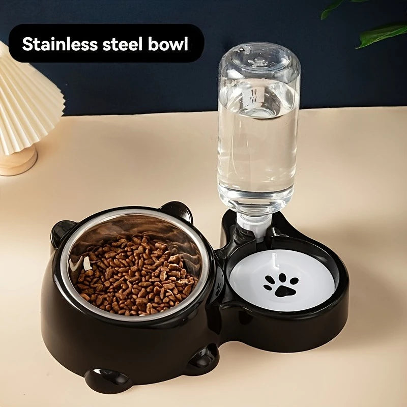 Automatic Pet Feeder and Water Dispenser