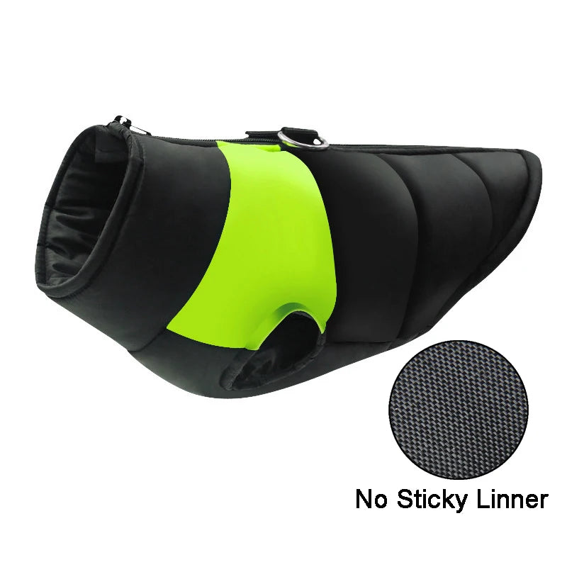 Warm Jacket For Small, Medium and Large Dogs Like Pug - Chihuahua - French Bulldog